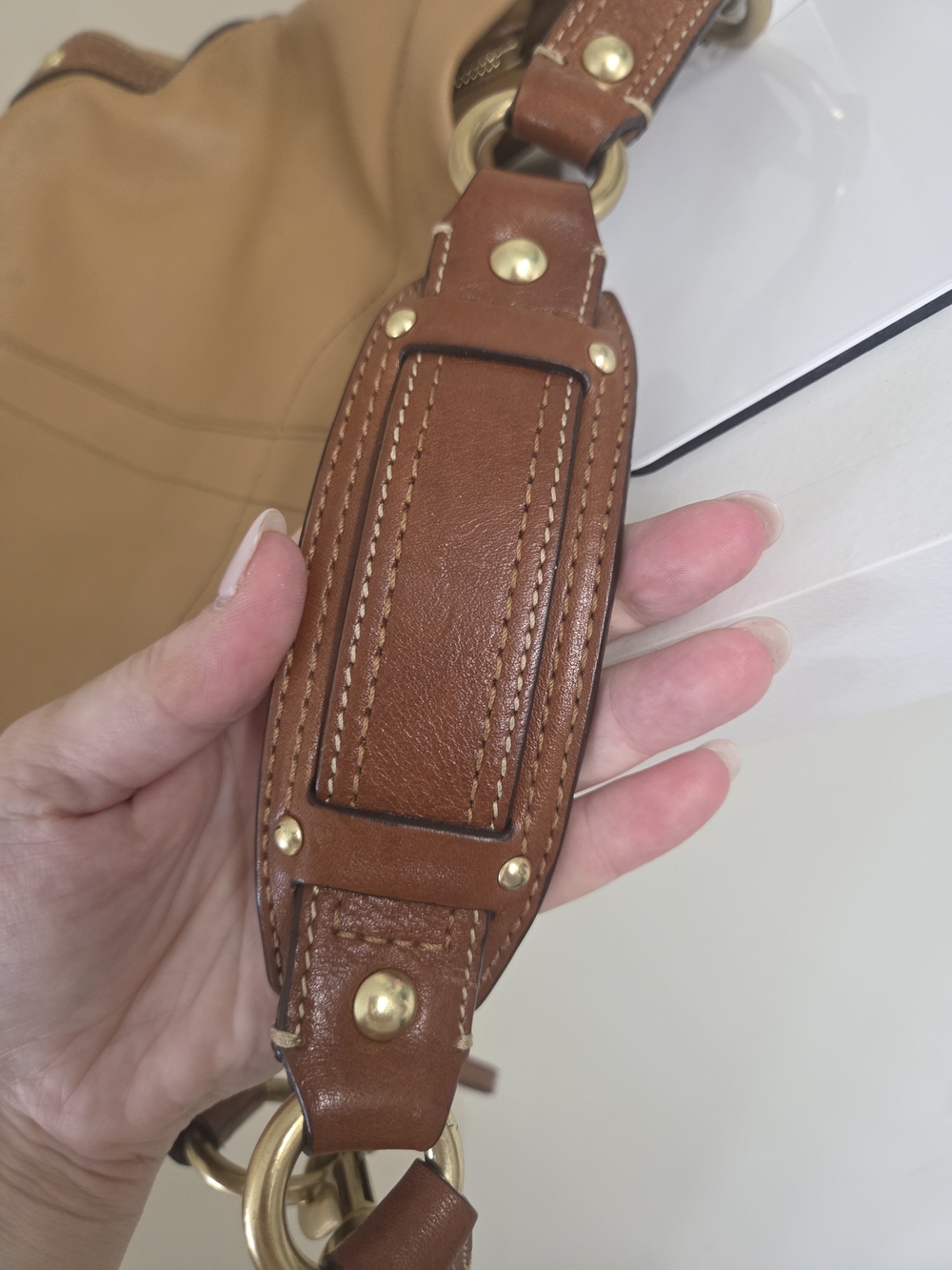 Coach Vintage Y2K Carly Hobo Leather Shoulder Bag - Picture 16 of 16
